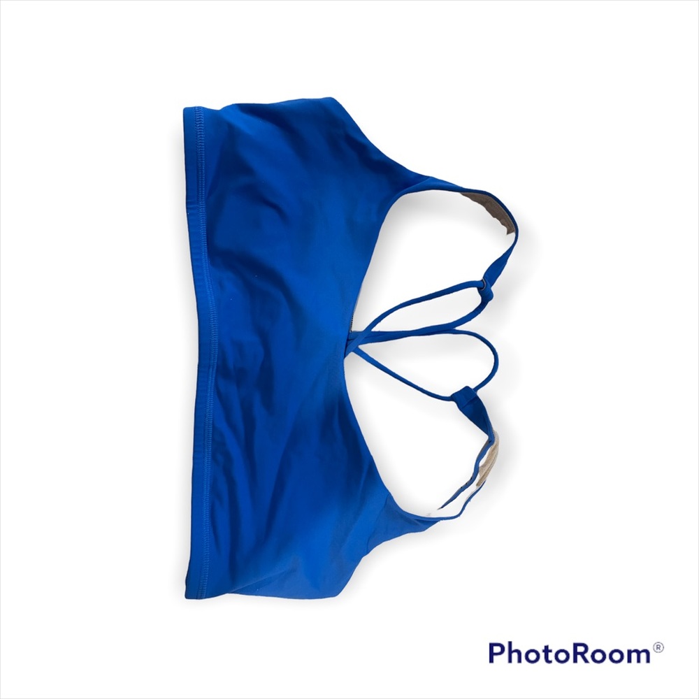 ⭐️LULULEMON⭐️ Free to be Wild bra- size 10- blue- perfect condition